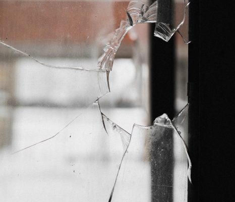 Broken window